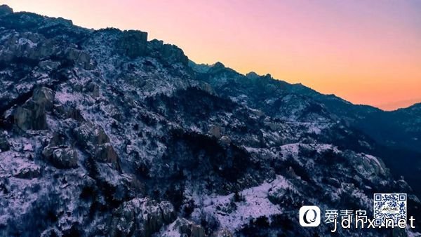 【微视】你见过雪后的崂山？美如《魔戒》里的中土世界