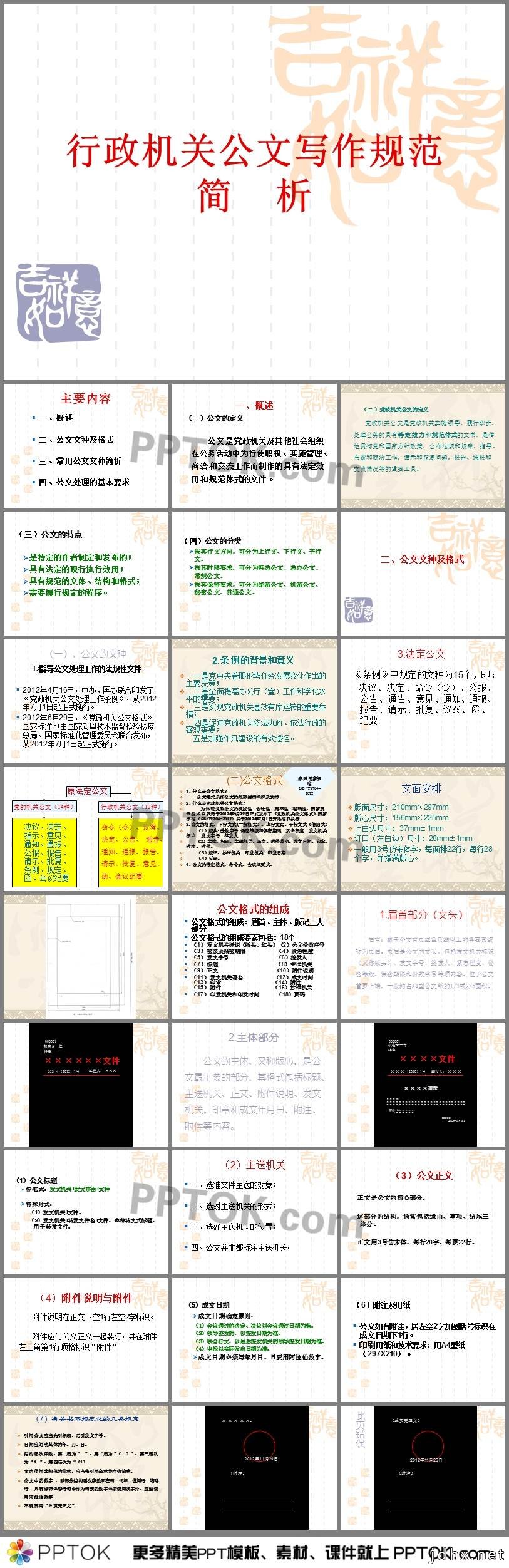 行政公文写作ppt