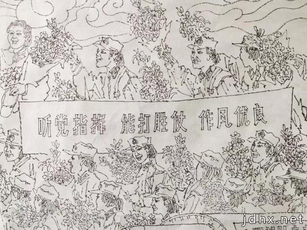 全国最大抗“疫”国画《解放军来了》创作完成