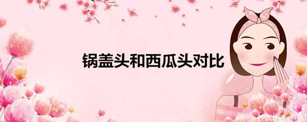锅盖头和西瓜头对比(图1)