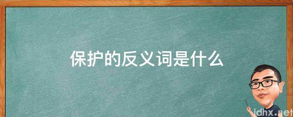 保护的反义词是什么图片(图1)