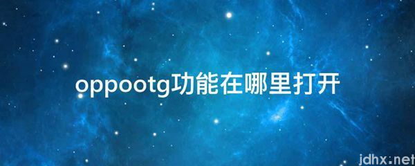 oppootg功能在什么地方打开(图1)