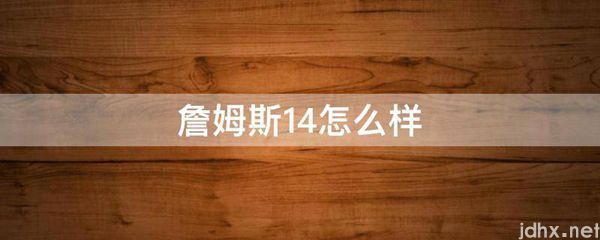 詹姆斯14怎么样(图1)