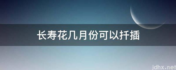 长寿花几月份可以扦插(图1)