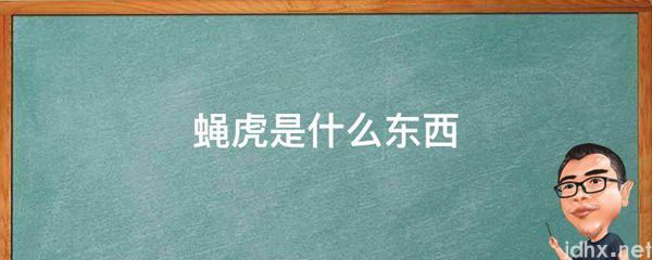 蝇虎是什么东西(图1)