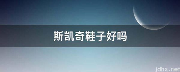 斯凯奇鞋子好吗(图1)