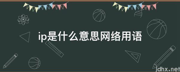 ip的意思是什么网络用语(图1)