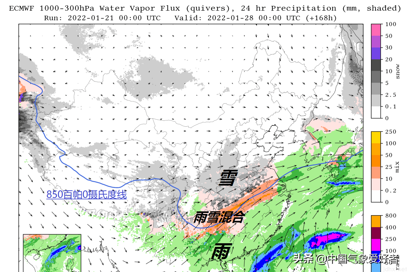 持续雨雪冰冻形势确定出现，重点南方这几省！网友：会类似2008？