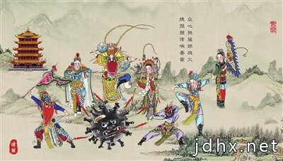 非遗人积极创作战疫情
