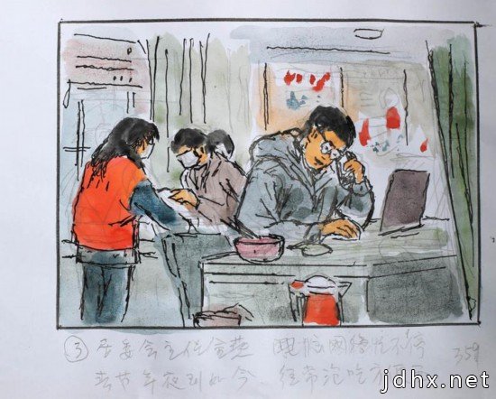 传递温暖和感动：92岁老党员创作社区防疫故事连环画