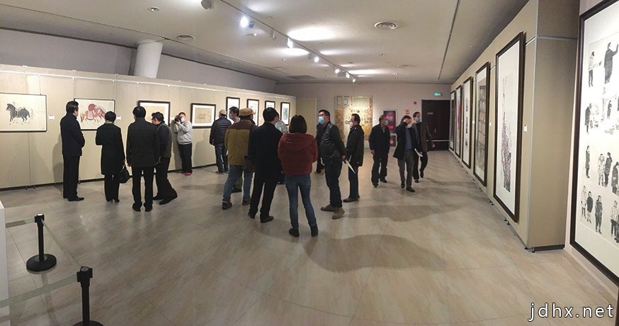 “众志成城·抗击疫情”济南市美术馆（济南画院）主题创作书画作品展开展