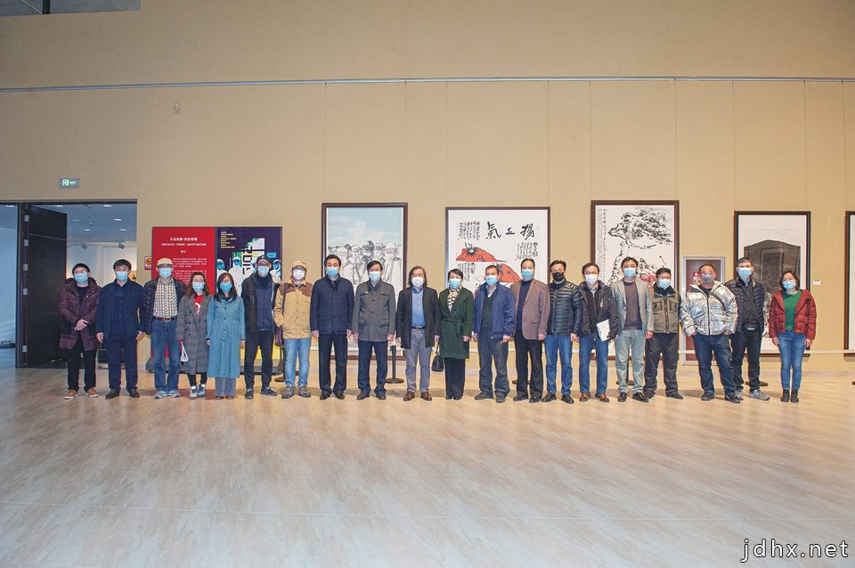 “众志成城·抗击疫情”济南市美术馆（济南画院）主题创作书画作品展开展
