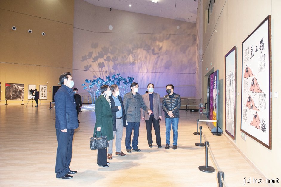 “众志成城·抗击疫情”济南市美术馆（济南画院）主题创作书画作品展开展