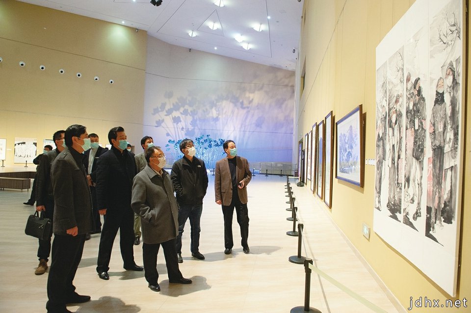 “众志成城·抗击疫情”济南市美术馆（济南画院）主题创作书画作品展开展