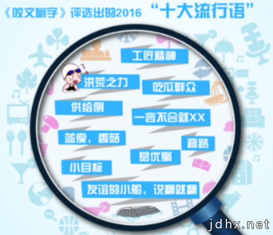 10大流行语公布 这些词语上榜不意外（组图）