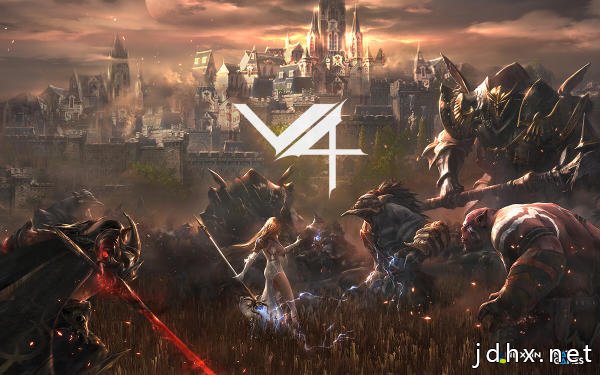 更多视角 MMORPG新作《V4》公开游戏最新影片