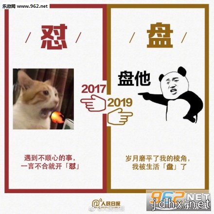 2017和2019网络流行语对比 近几年的十大网络流行语